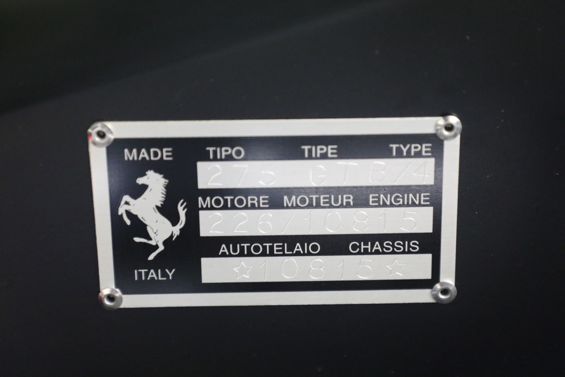 Used 1967 Ferrari 275 GTB/4 | St. Petersburg, FL