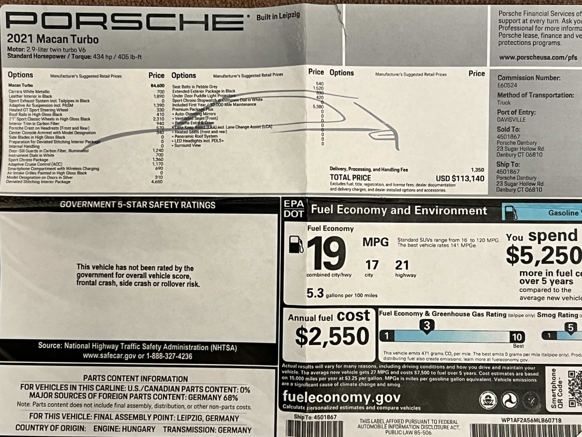 Used 2021 Porsche Macan Turbo | St. Petersburg, FL