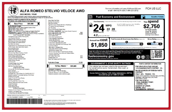 2022 Alfa Romeo Stelvio