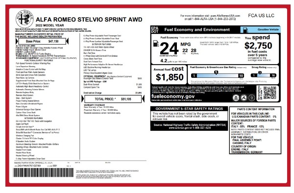 2022 Alfa Romeo Stelvio
