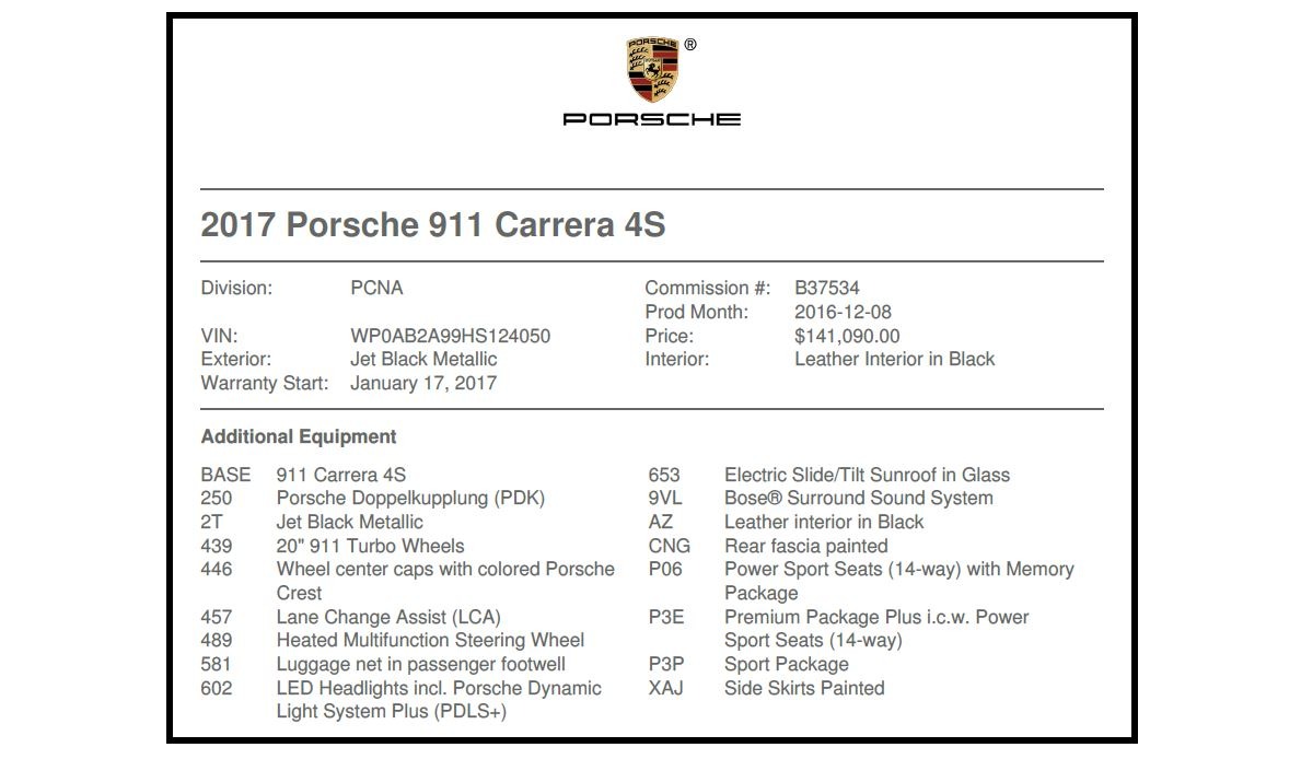 Used-2017-Porsche-911-Carrera-4S