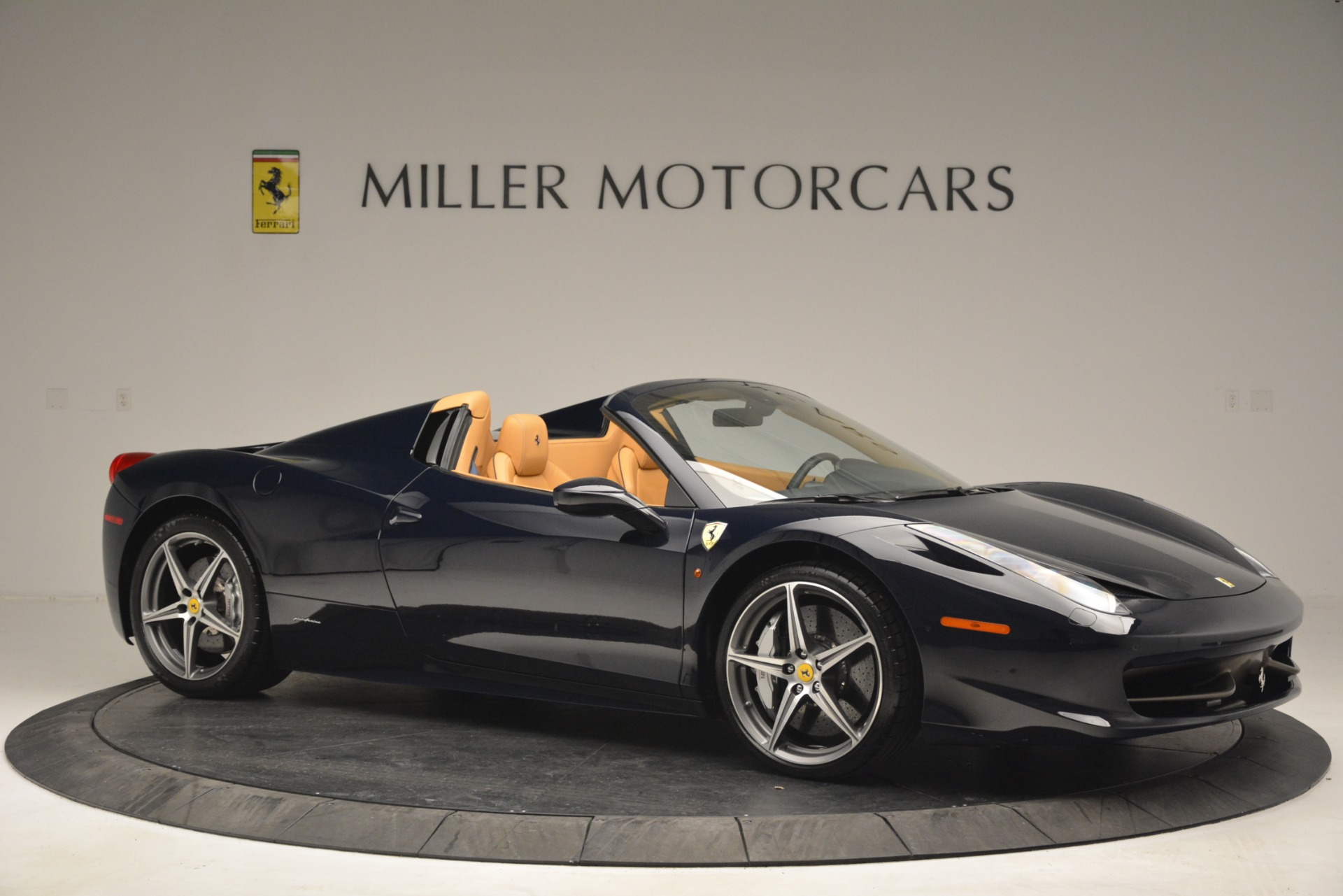 Pre Owned 2014 Ferrari 458 Spider For Sale Miller Motorcars Stock 4513