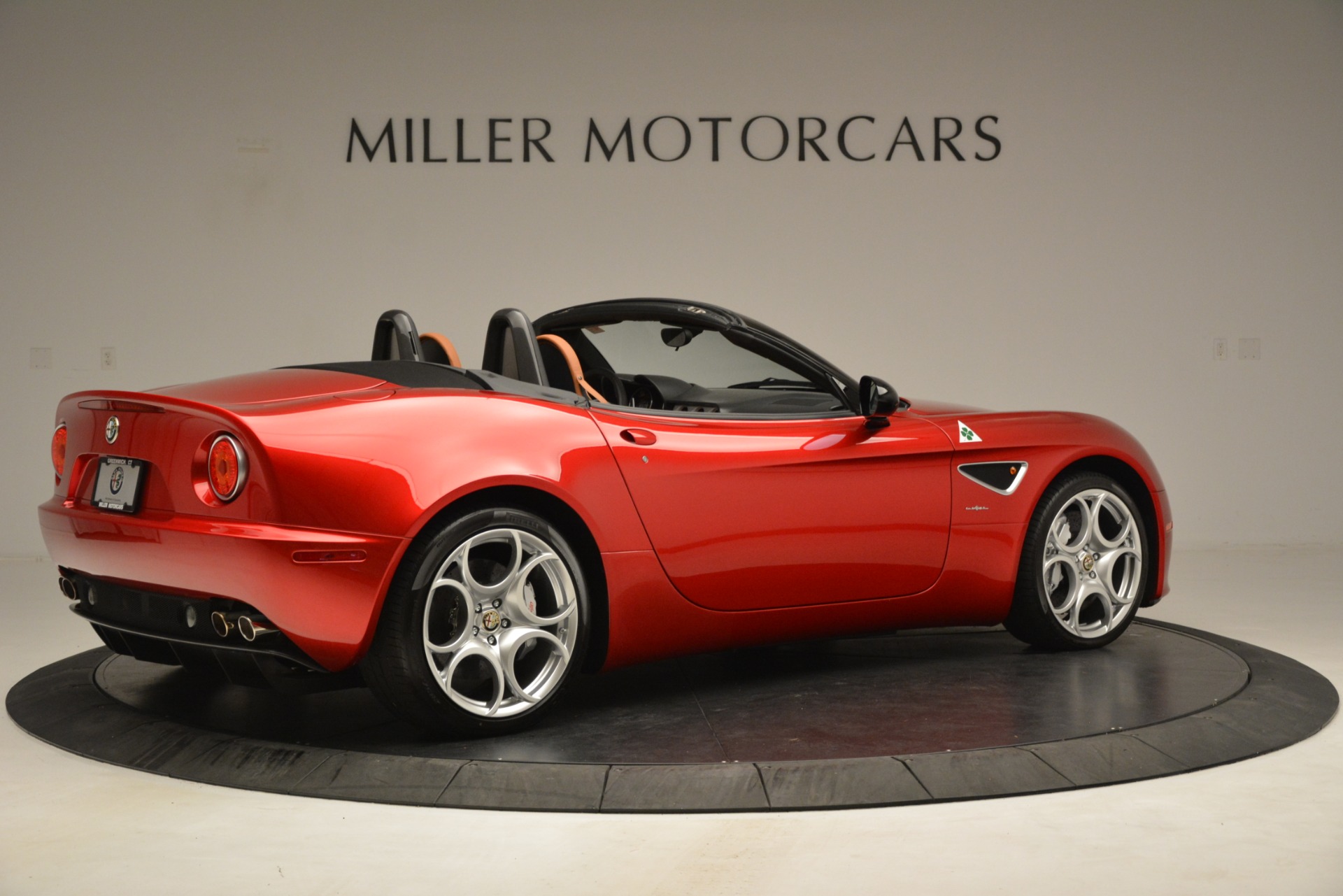 Pre Owned 2009 Alfa Romeo 8c Spider For Sale Miller Motorcars Stock 6998