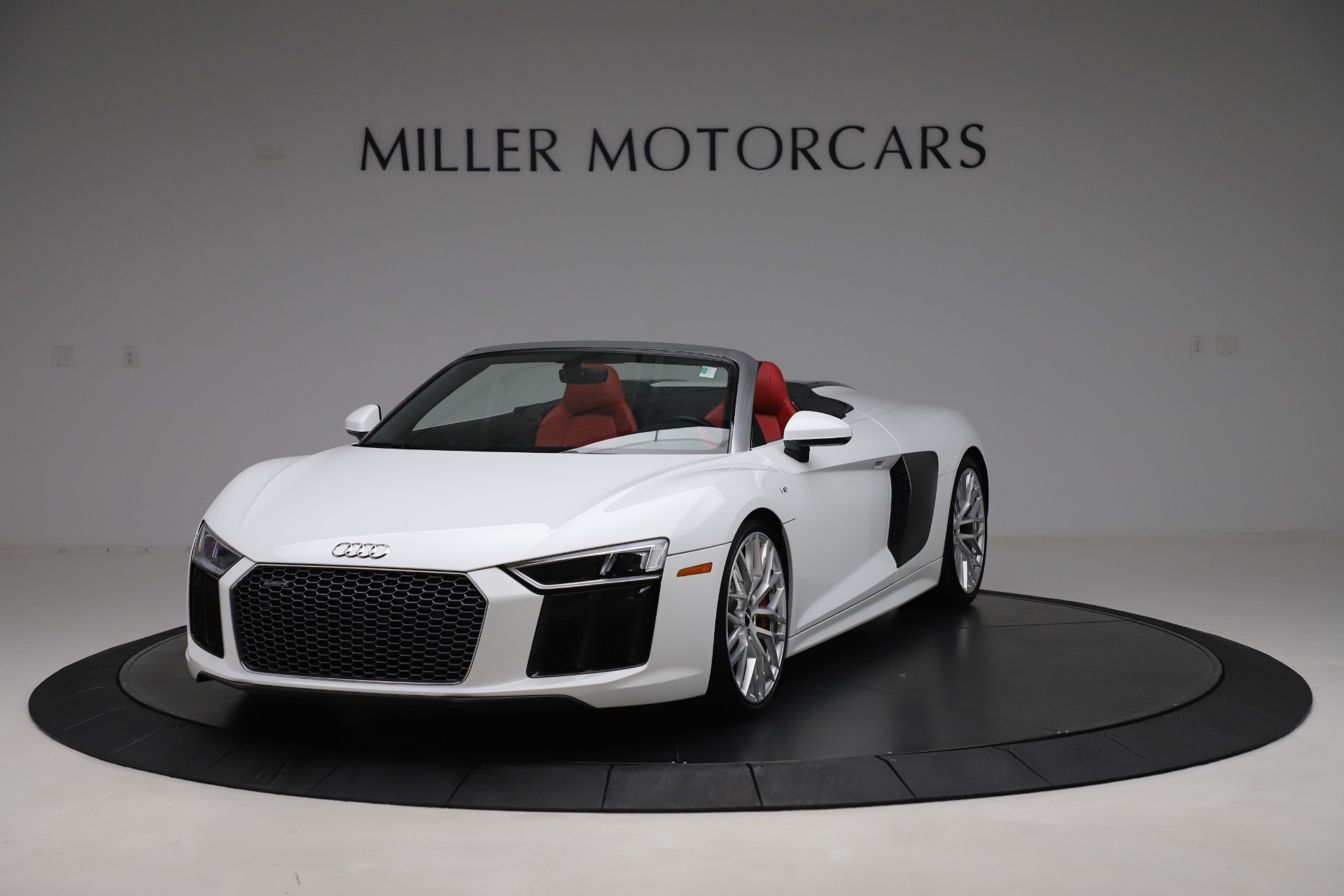 Used 2017 Audi R8 5.2 quattro V10 Spyder For Sale (Sold) | Miller Motorcars  Stock #B1486A, image size:1920x1280