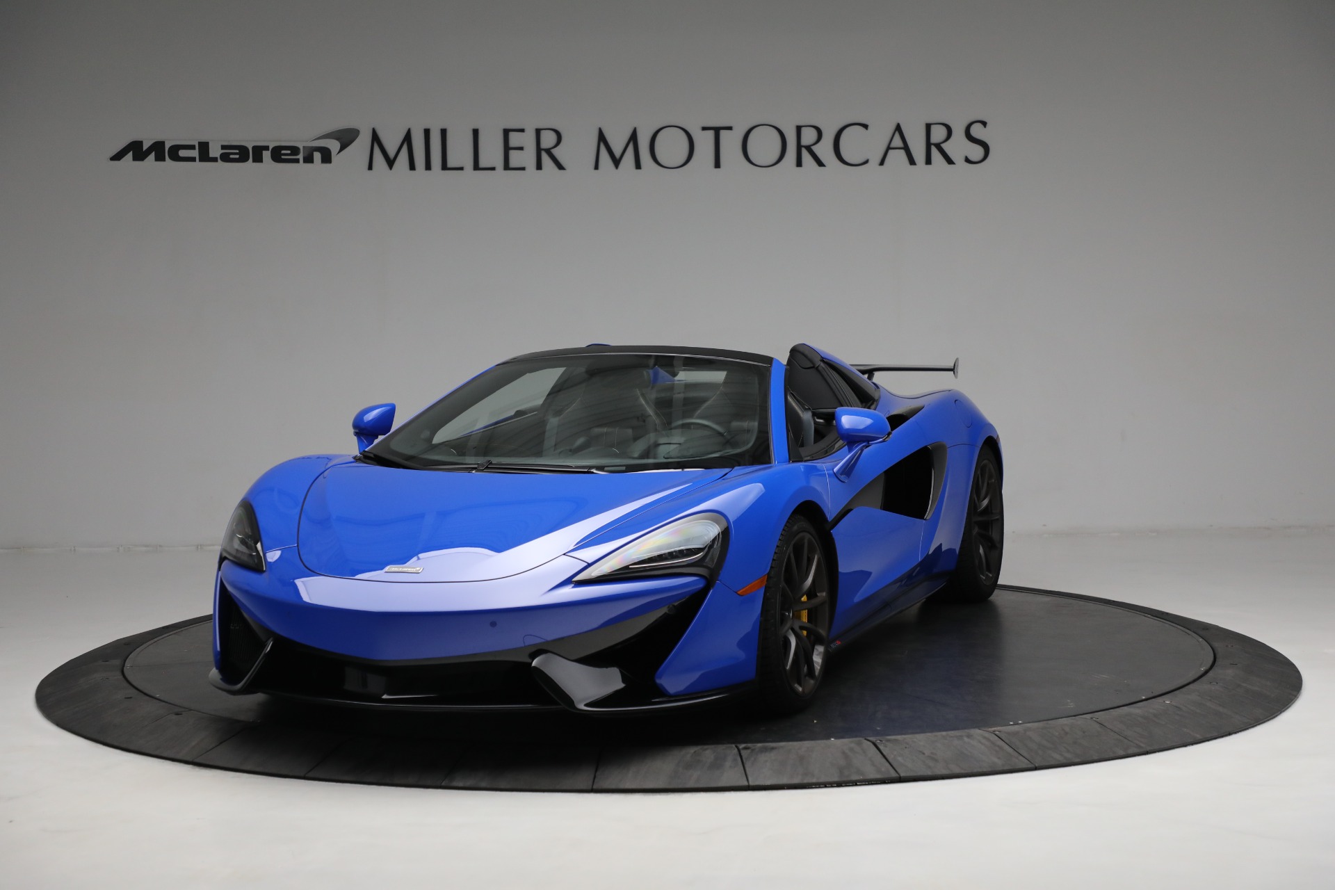 McLaren 570S ミニカー 青 1/18 Top Speed McLaren 570S Spider (Blue) Resin Car Model