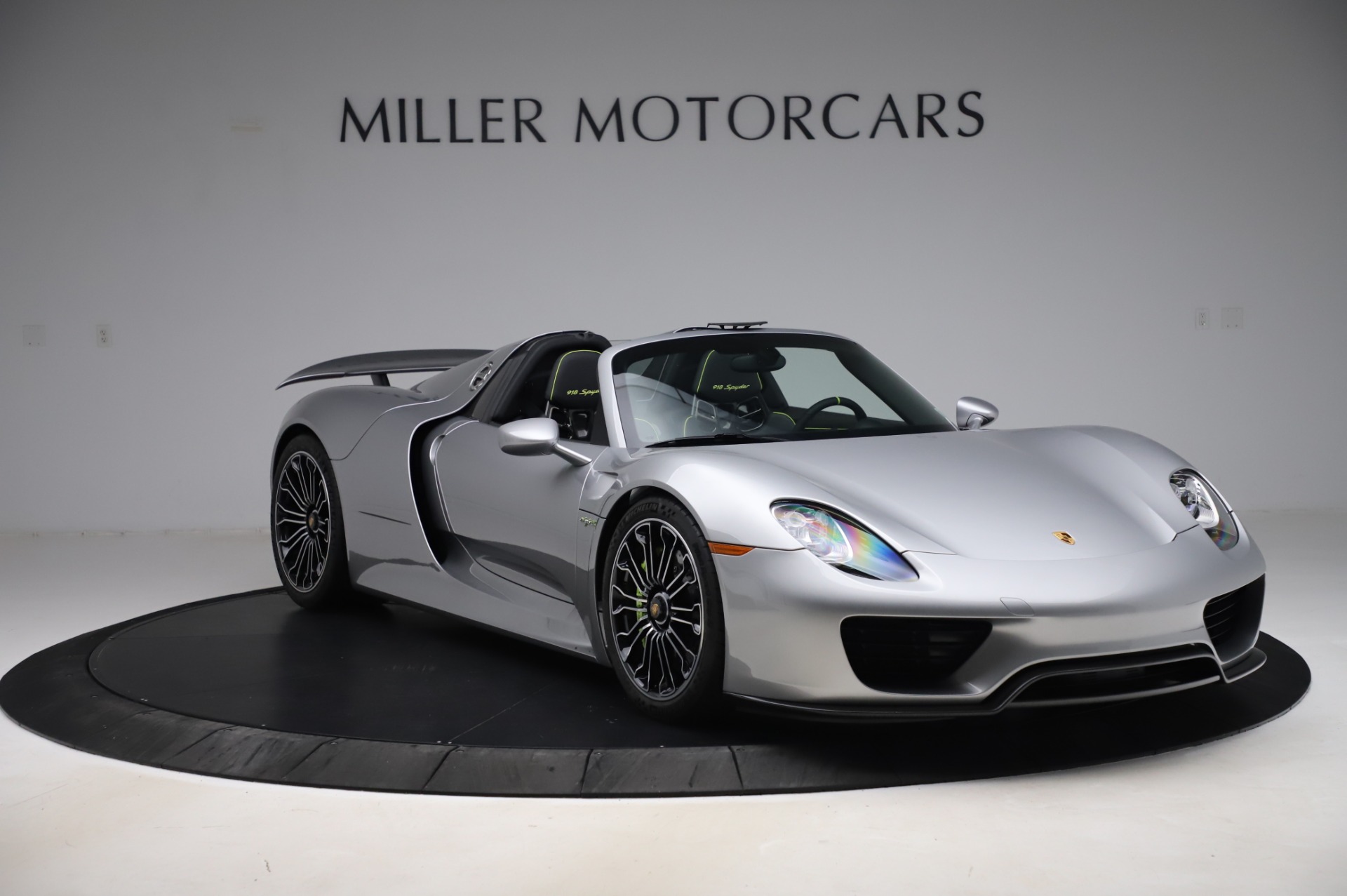 Pre Owned 15 Porsche 918 Spyder For Sale Miller Motorcars Stock 918