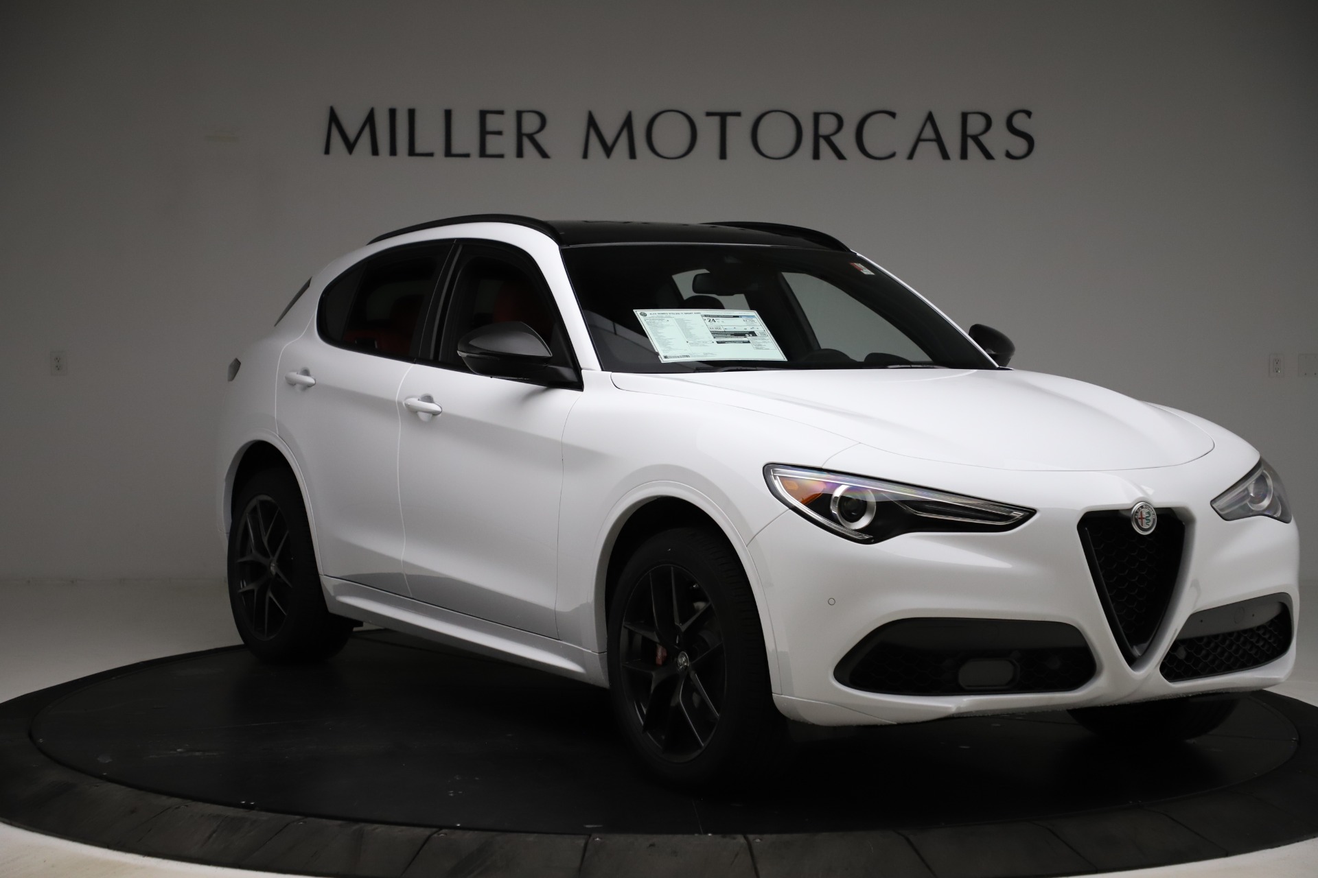 New 2021 Alfa Romeo Stelvio Ti Sport Q4 For Sale Miller Motorcars Stock L877
