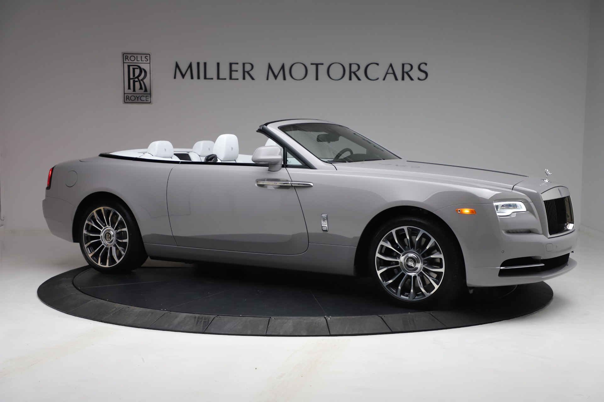 2024 Gray RollsRoyce Dawn Black Badge  SuperLuxury Convertible in  Detail  YouTube