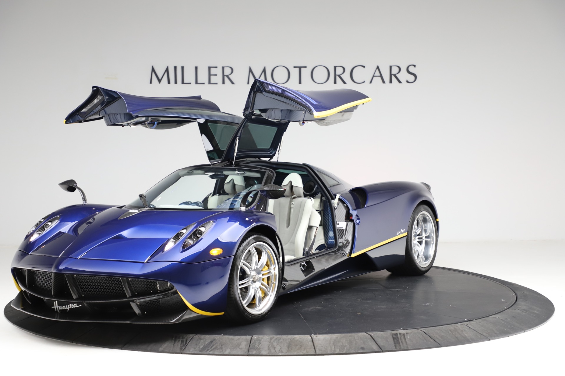Pagani Huayra с доберманом