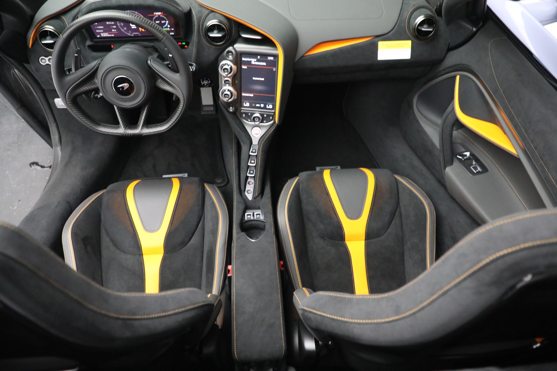 McLaren 720S Carbon Fiber Steering Wheel with Extended Shift Paddles —  Miller Motorcars Boutique