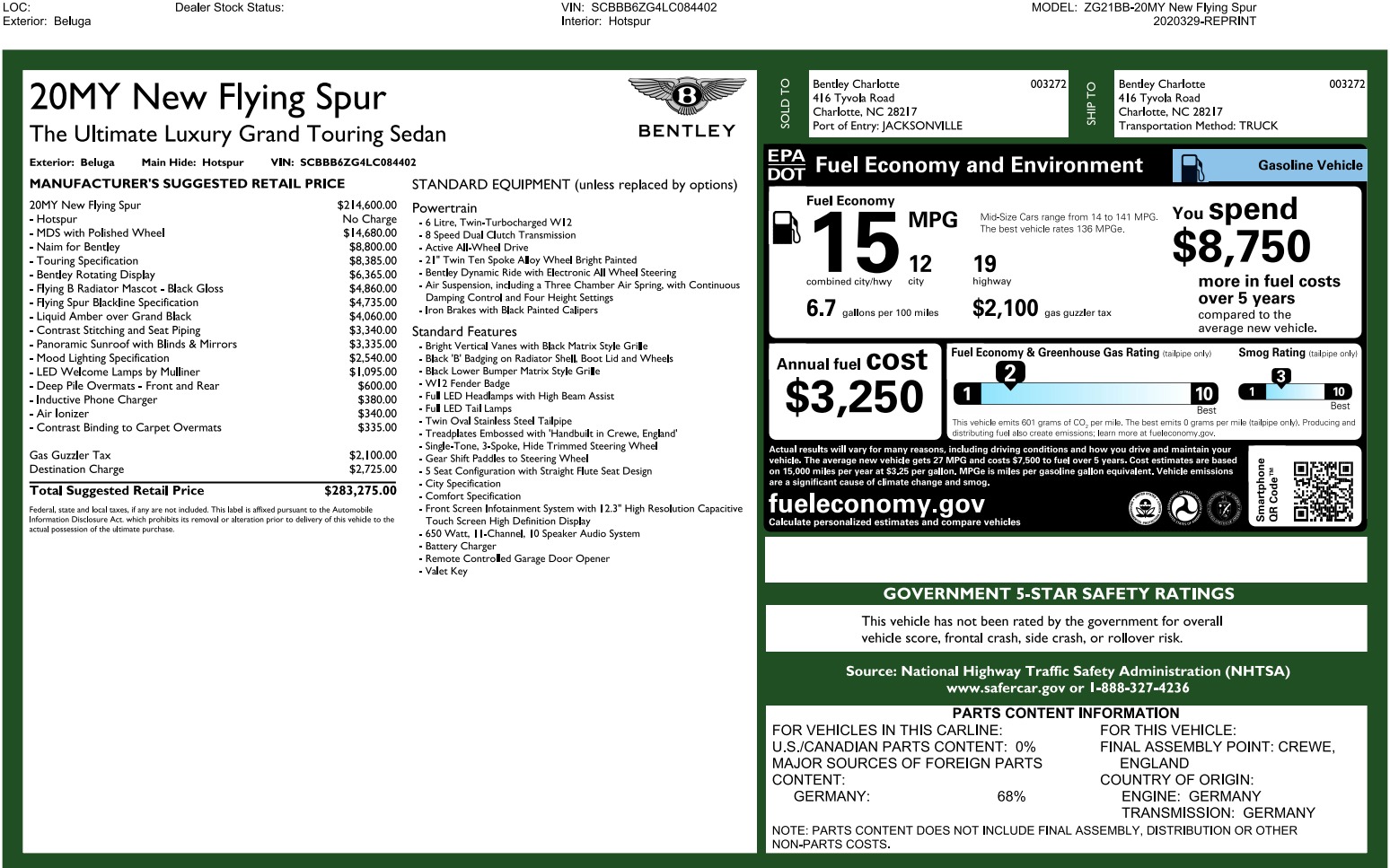 Used-2020-Bentley-Flying-Spur-W12