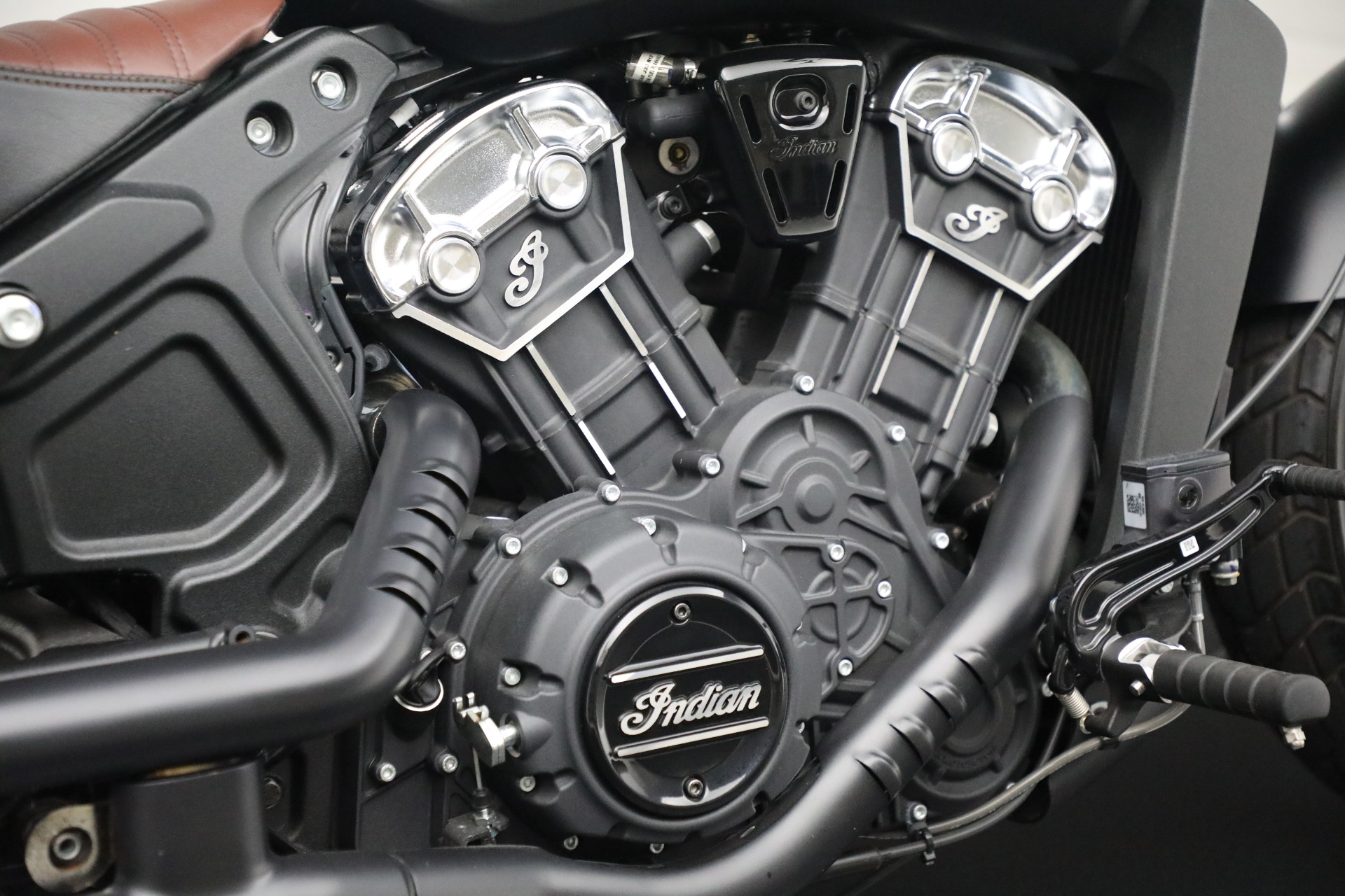 Pre Owned 2020 Indian Scout Bobber Thunder Black Smoke ABS For Sale Miller Motorcars Stock 3374