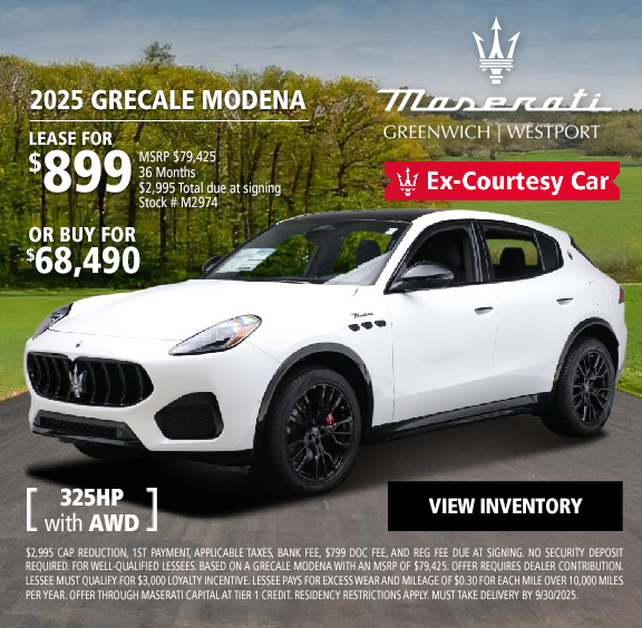 Maserati Grecale Lease Special