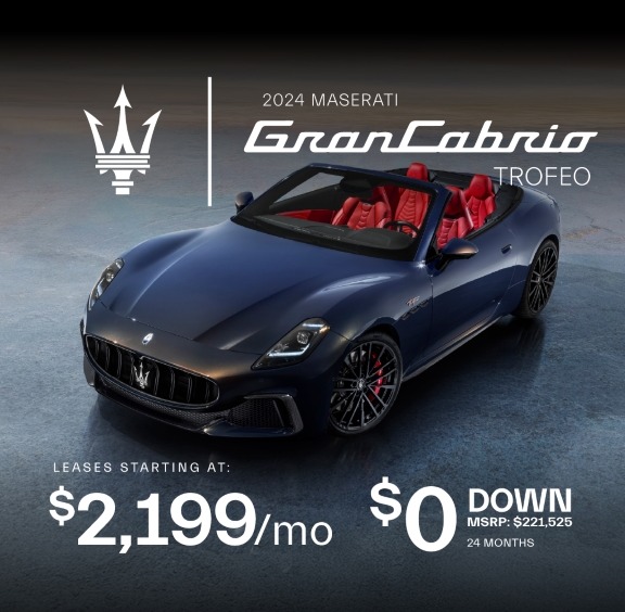 Maserati GranCabrio Lease Special